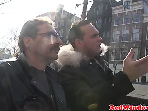 Amsterdam hooker inhales client