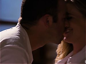 Mona Wales has a romantic love session with her handsome man