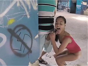Apolonia Lapiedra, Alexa Tomas - Real first-timer porno in a sloppy ghetto